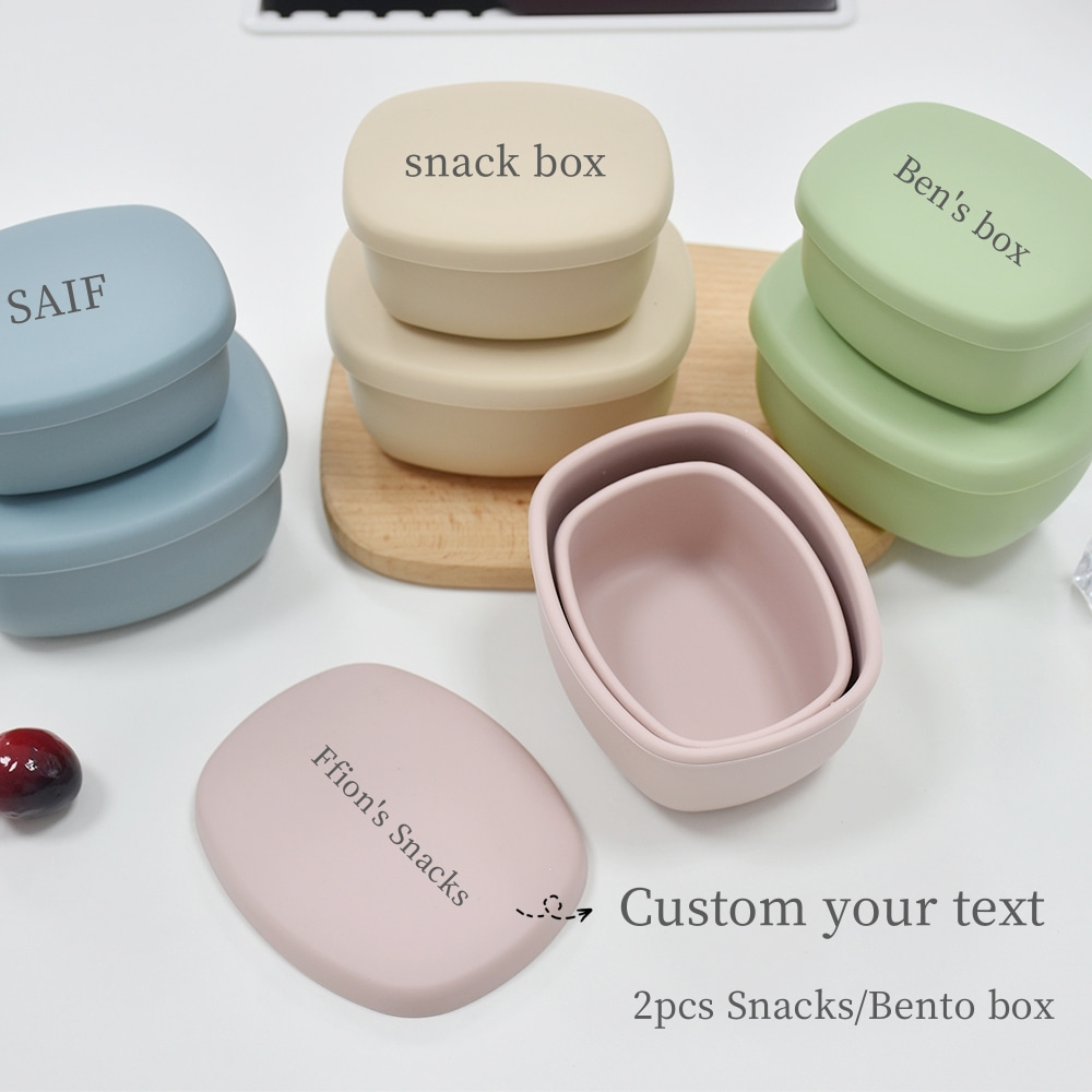 Food Snacks Name - 2'li Paket 350ml + 200ml Kişiselleştirilmiş