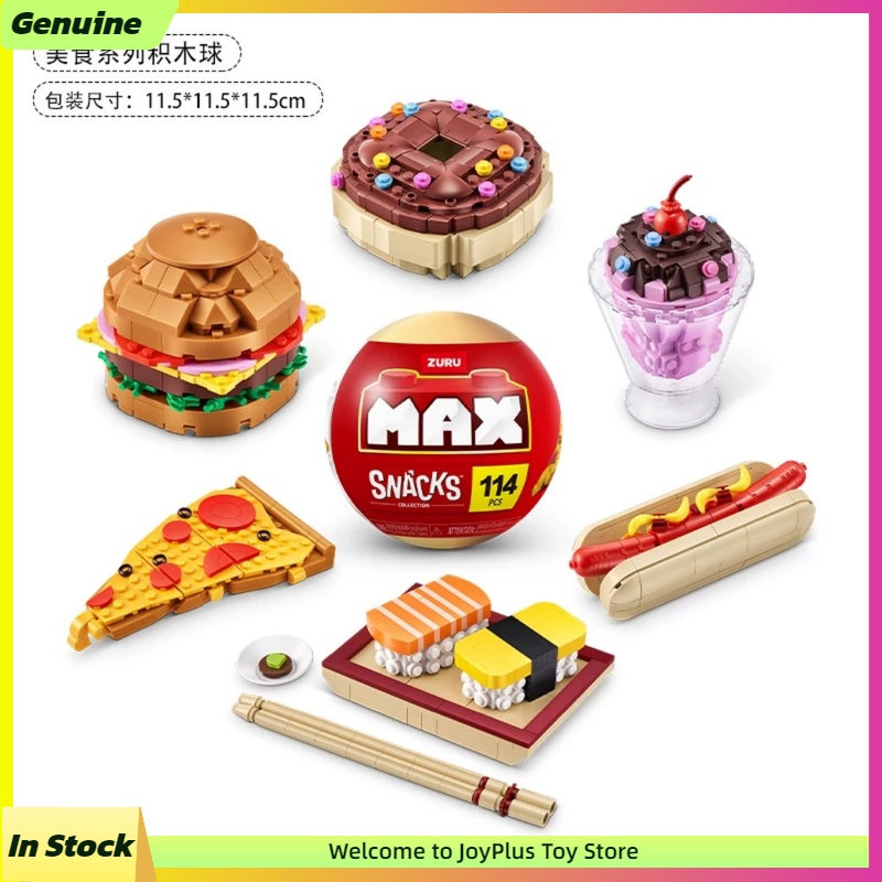 Food Snacks Box - ZURU MAX Snacks Kör Kutu Yapı