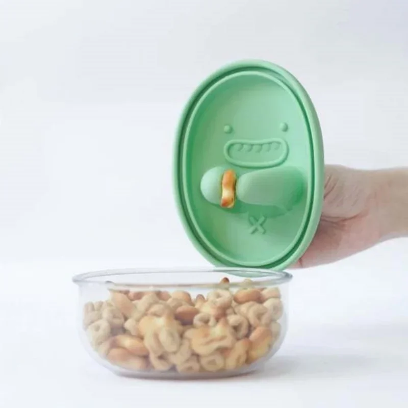 Food Snacks Box - Eller Serbest Atıştırmalık Kutusu, Kırıntı Yok,