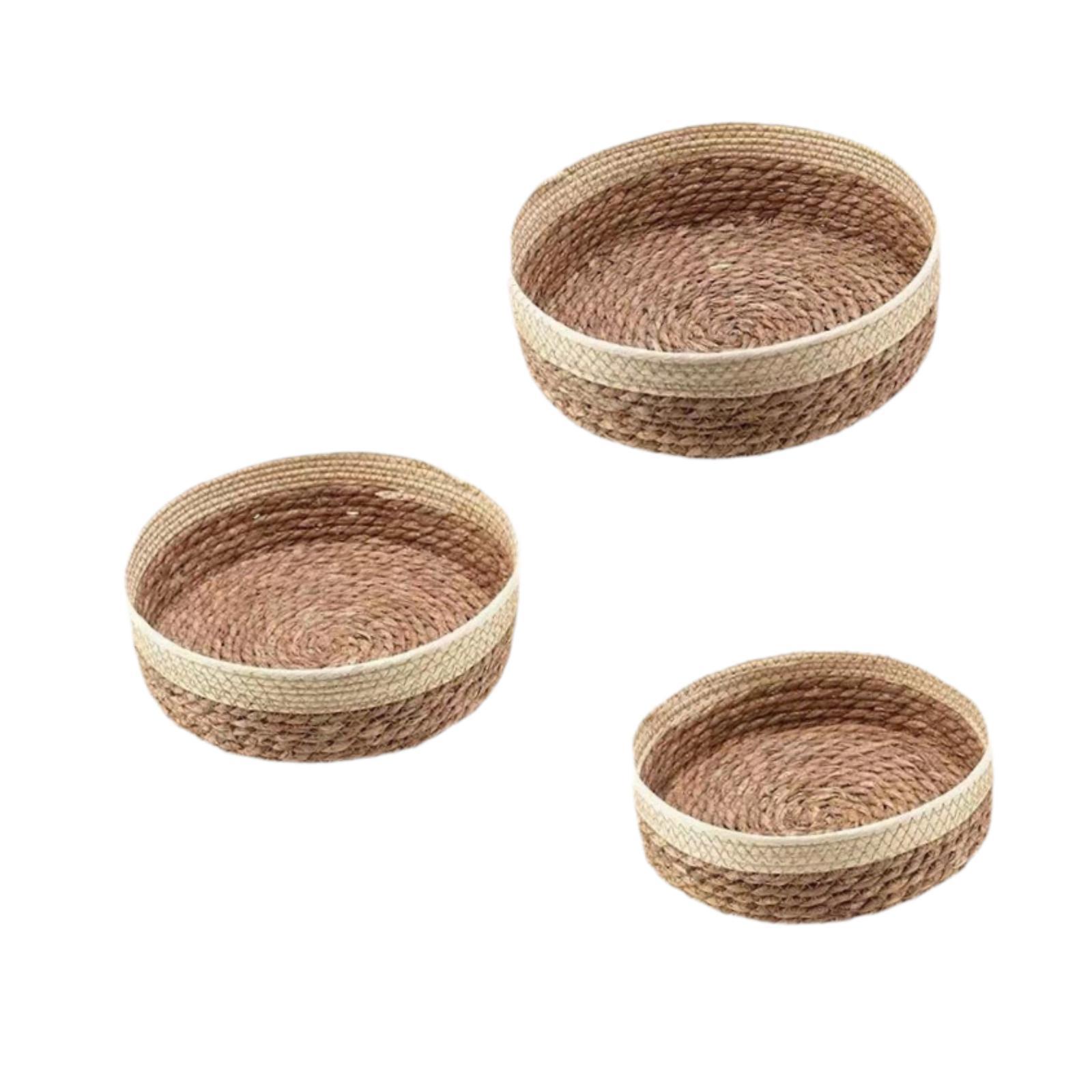Snacks Food Gift Baskets - Dokuma Gıda Saklama Sepeti Ekmek Sepeti