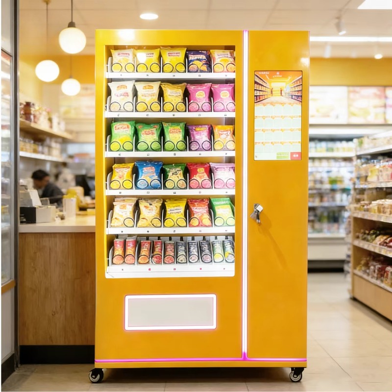 Snacks Food In Us - Otomatik Atıştırmalık Otomatı Ticari İçecek Dağıtıcısı