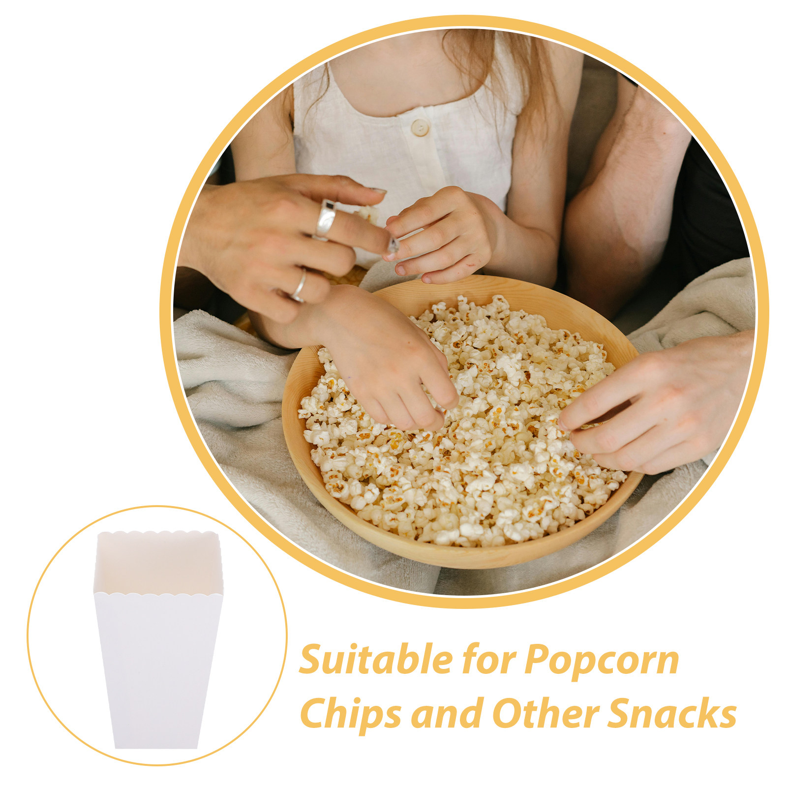 50 Adet Parti Tek Kullanımlık  - Food Snacks Box incelemesi ve fiyatı