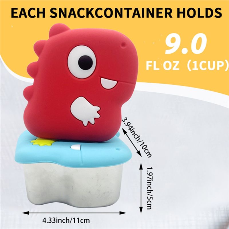 AA94-304 Paslanmaz Çelik Dinoz - Food Snacks Box incelemesi ve fiyatı