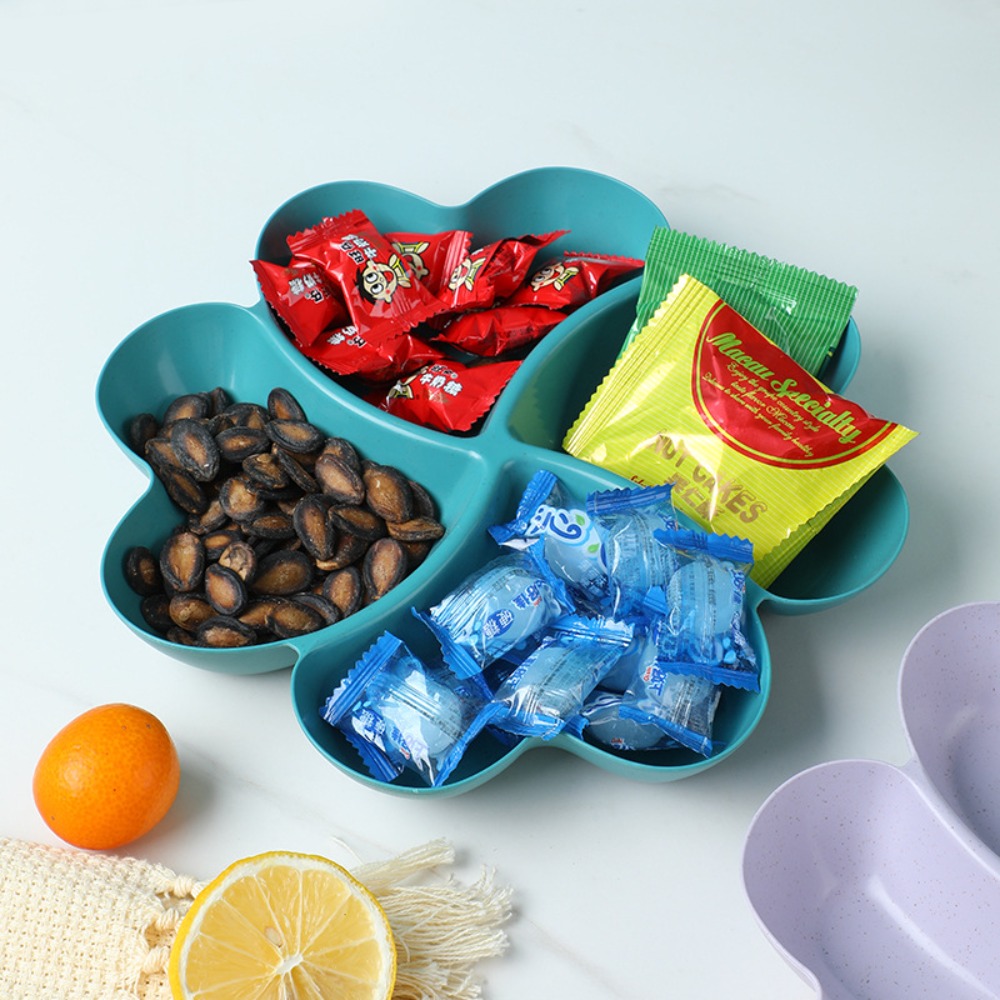 4 Bölmeli Meze Servis Tabağı D - Snacks Food In Us incelemesi ve fiyatı