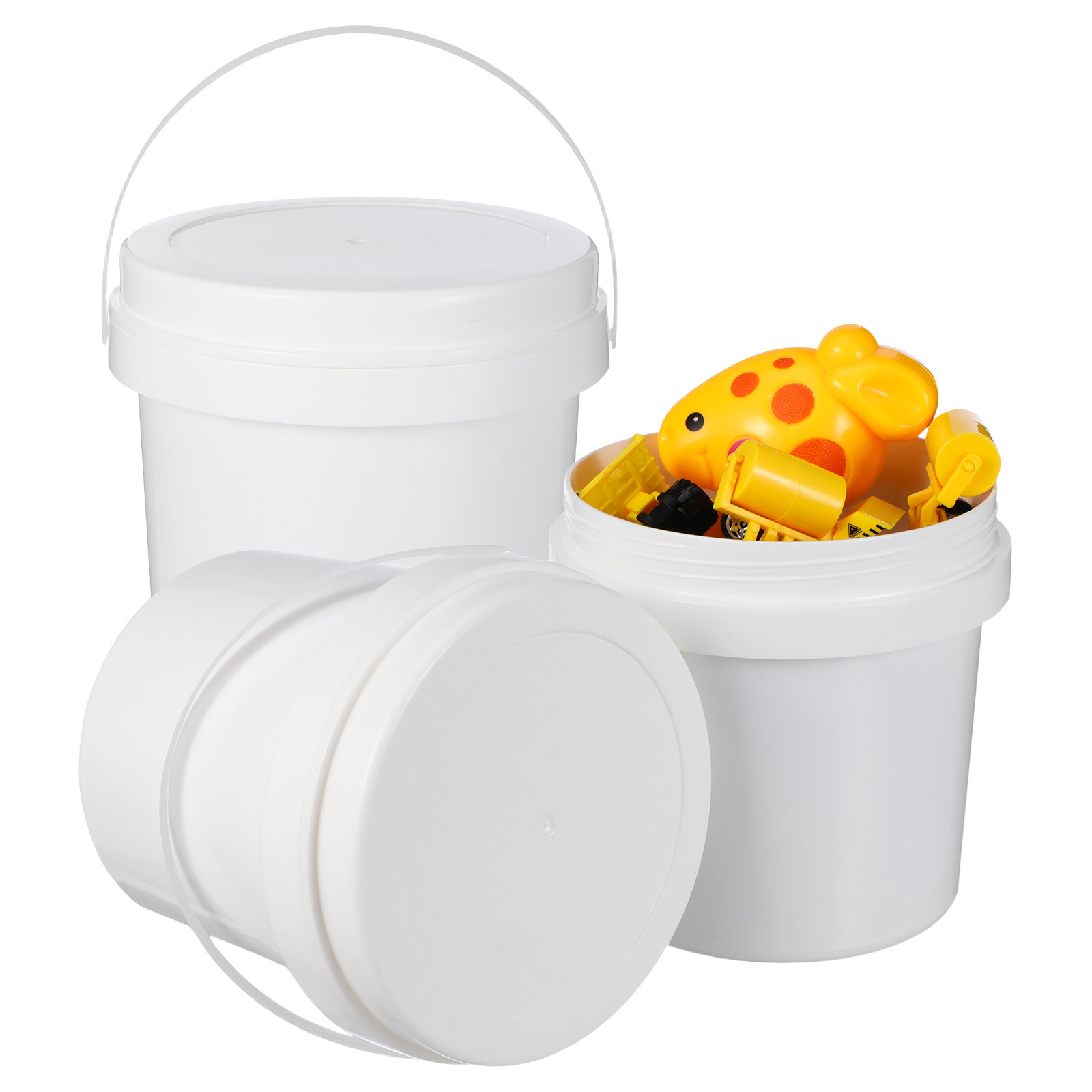 3 adet gıda saklama kovaları s - Food Snacks Easy incelemesi ve fiyatı